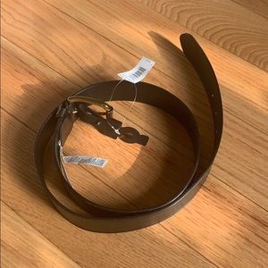 SOLD-Banana Republic Men’s Black Leather Belt